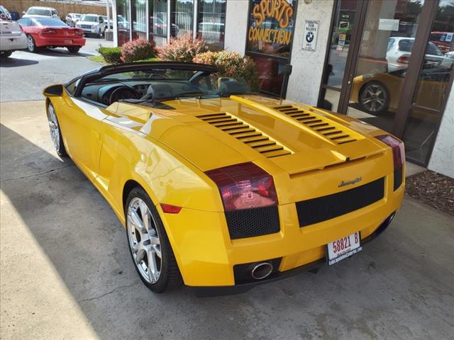 Preowned 2006 Lamborghini Gallardo Spyder for sale by Auto Liquidation Center, Inc. in New Haven, IN