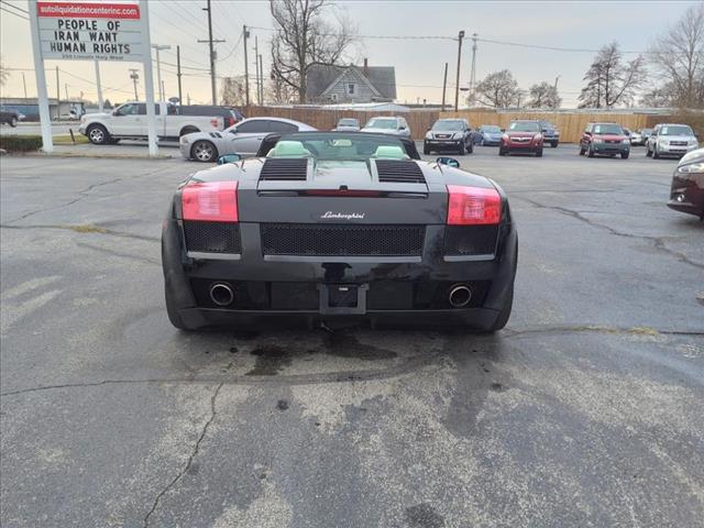 Preowned 2008 Lamborghini Gallardo Spyder for sale by Auto Liquidation Center, Inc. in New Haven, IN