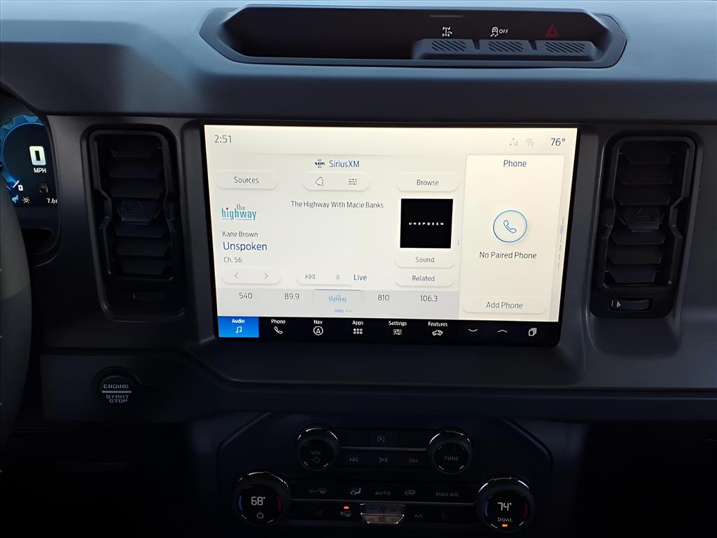 New Car 2025 Ford Bronco  Big Bend For Sale Under $50,000 In Bastrop, Texas