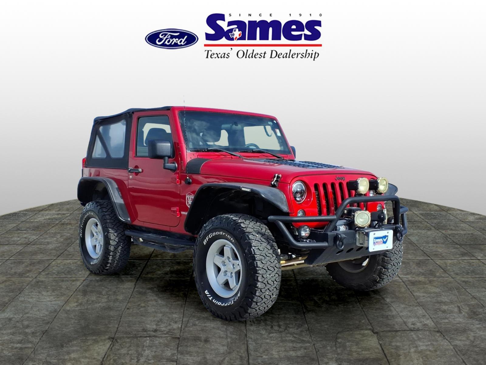 Used Car 2012 Jeep Wrangler  Sport For Sale Under $15,000 In Bastrop, Texas