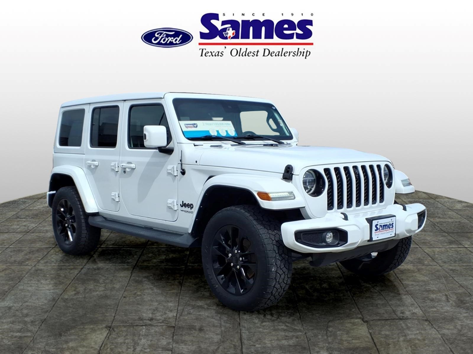 Used Car 2021 Jeep Wrangler Unlimited  Unlimited Sahara High Altitude For Sale Under $35,000 In Bastrop, Texas