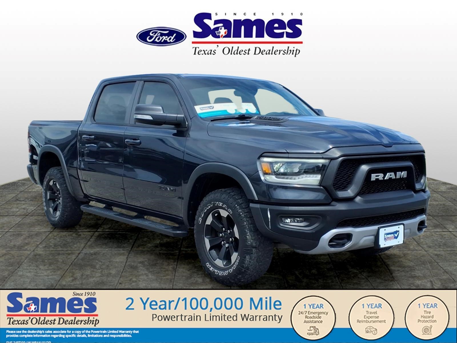 Used Car 2020 Ram 1500  Rebel For Sale Under $40,000 In Bastrop, Texas