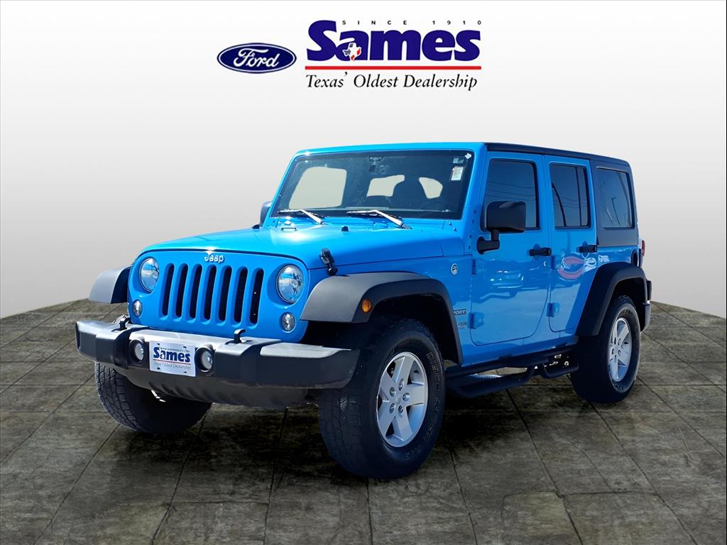 Used Car 2018 Jeep Wrangler Jk Unlimited  Unlimited Sport For Sale Under $25,000 In Bastrop, Texas