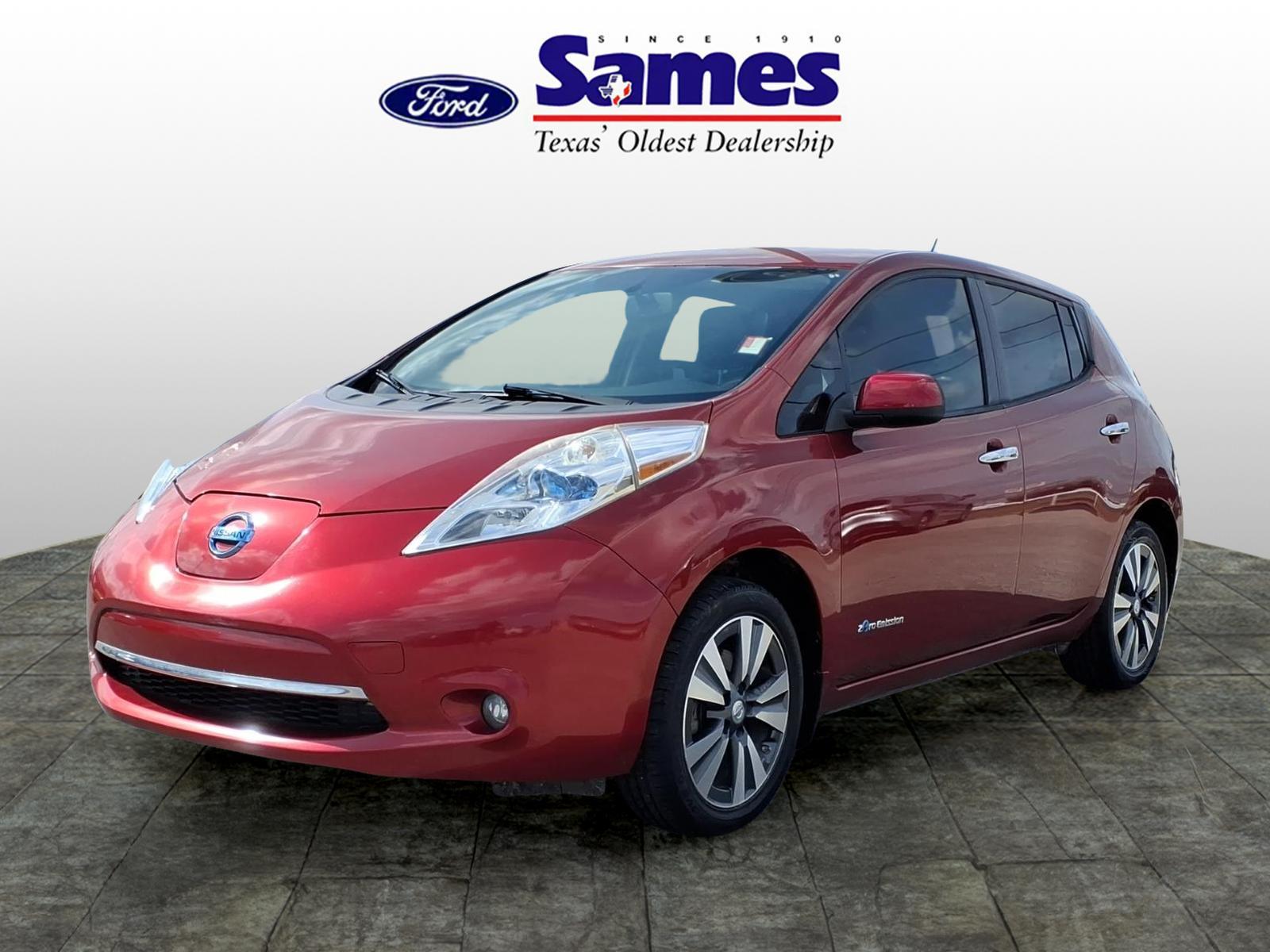 Used Car 2015 Nissan Leaf  Sl For Sale Under $10,000 In Bastrop, Texas