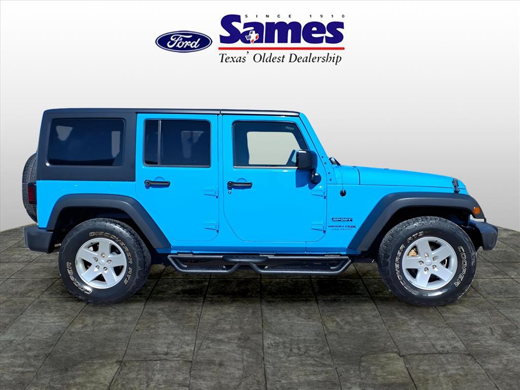 Used Car 2018 Jeep Wrangler Jk Unlimited  Unlimited Sport For Sale Under $25,000 In Bastrop, Texas