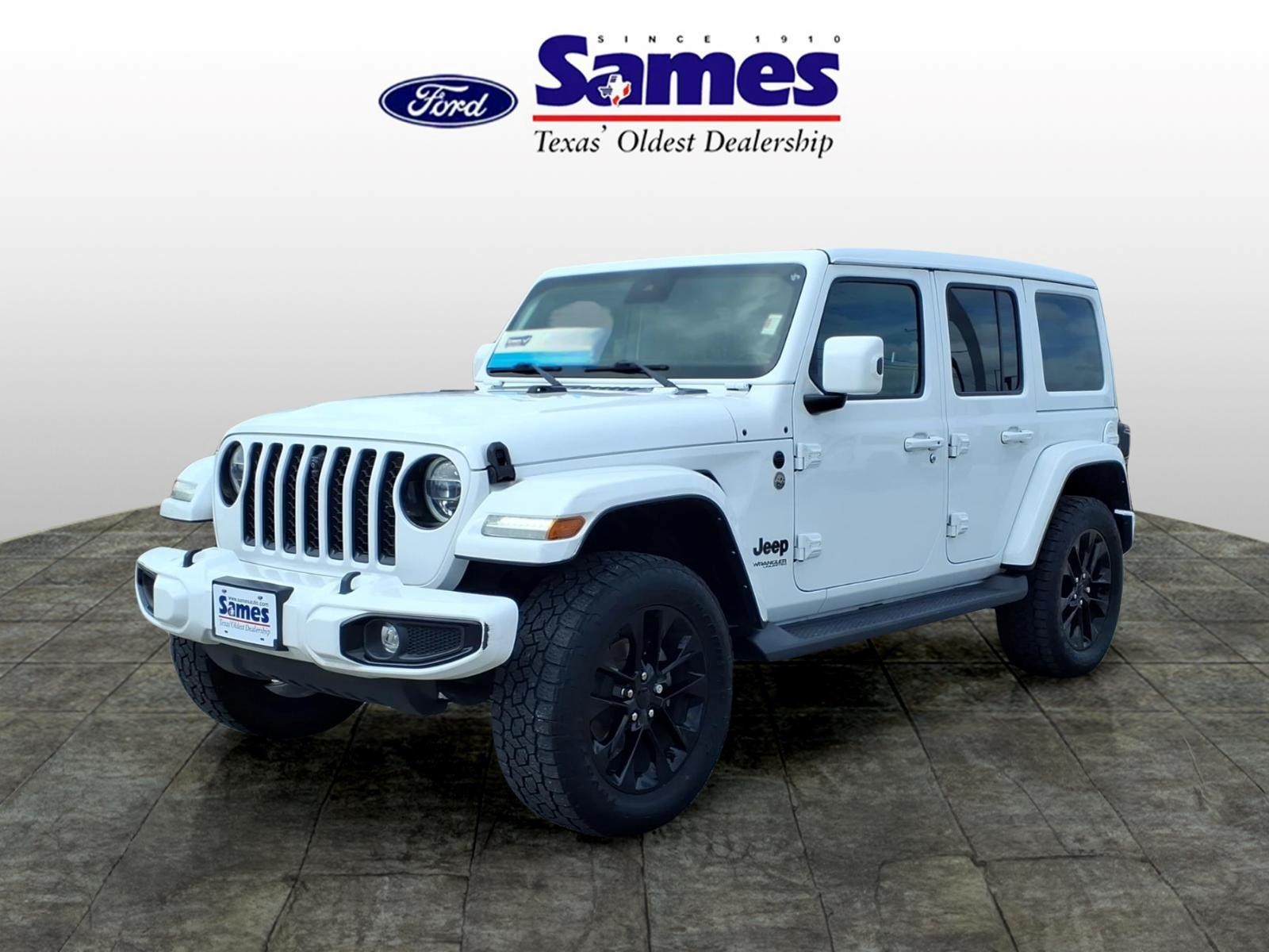 Used Car 2021 Jeep Wrangler Unlimited  Unlimited Sahara High Altitude For Sale Under $35,000 In Bastrop, Texas