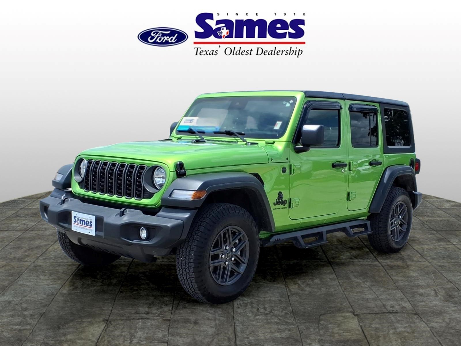 Used Car 2025 Jeep Wrangler  Sport S For Sale Under $40,000 In Bastrop, Texas