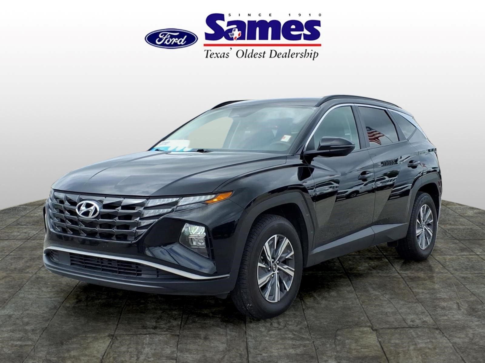 Used Car 2023 Hyundai Tucson Hybrid  Blue For Sale Under $25,000 In Bastrop, Texas