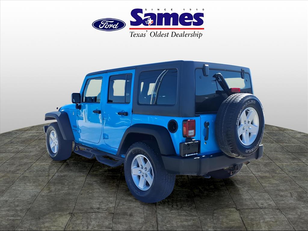 Used Car 2018 Jeep Wrangler Jk Unlimited  Unlimited Sport For Sale Under $25,000 In Bastrop, Texas