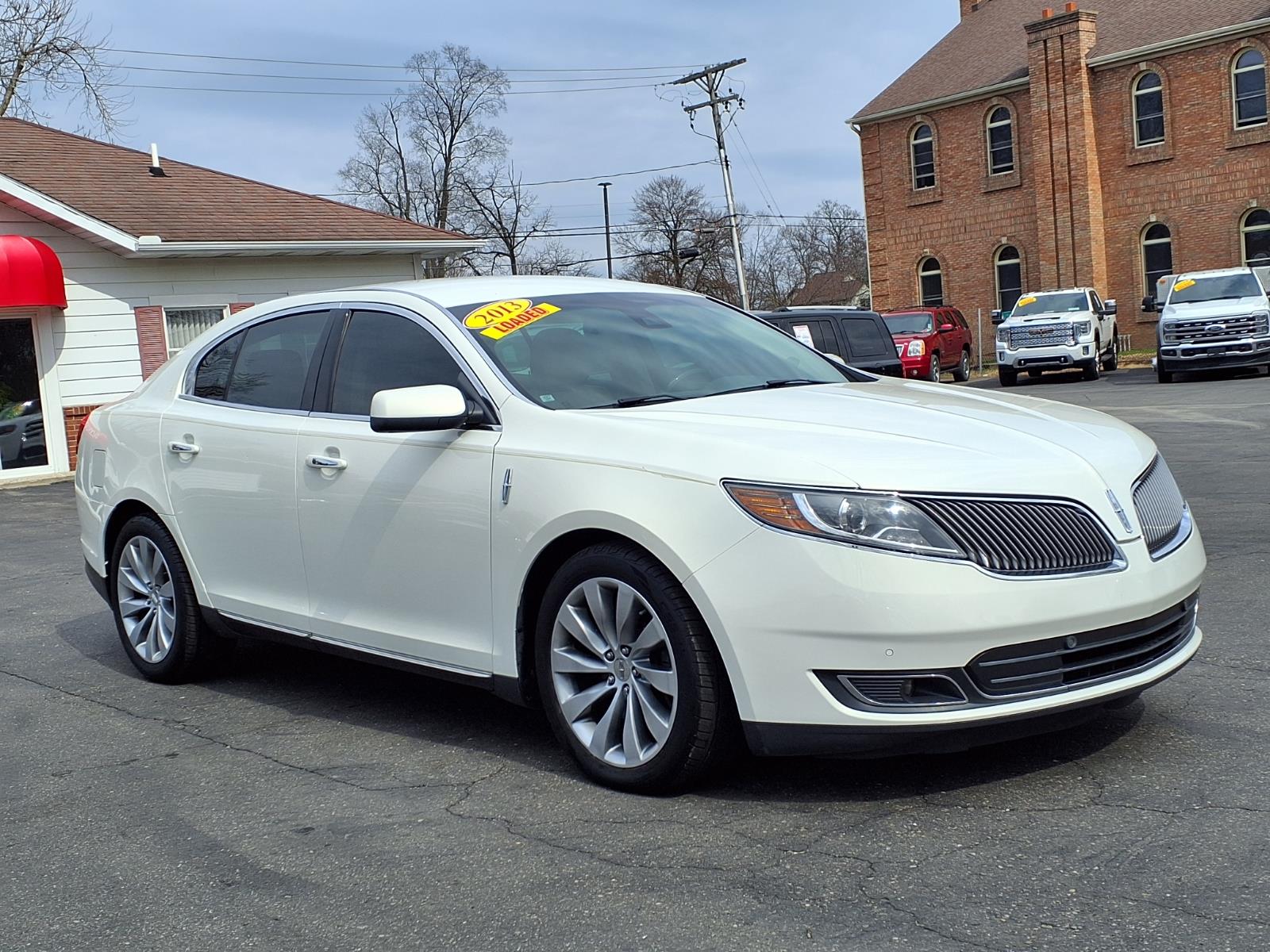 Crystal Champagne Metallic Tri-Coat Jz 2013 Lincoln MKS Sedan Sedan Front-Wheel Drive 6-Speed Automatic