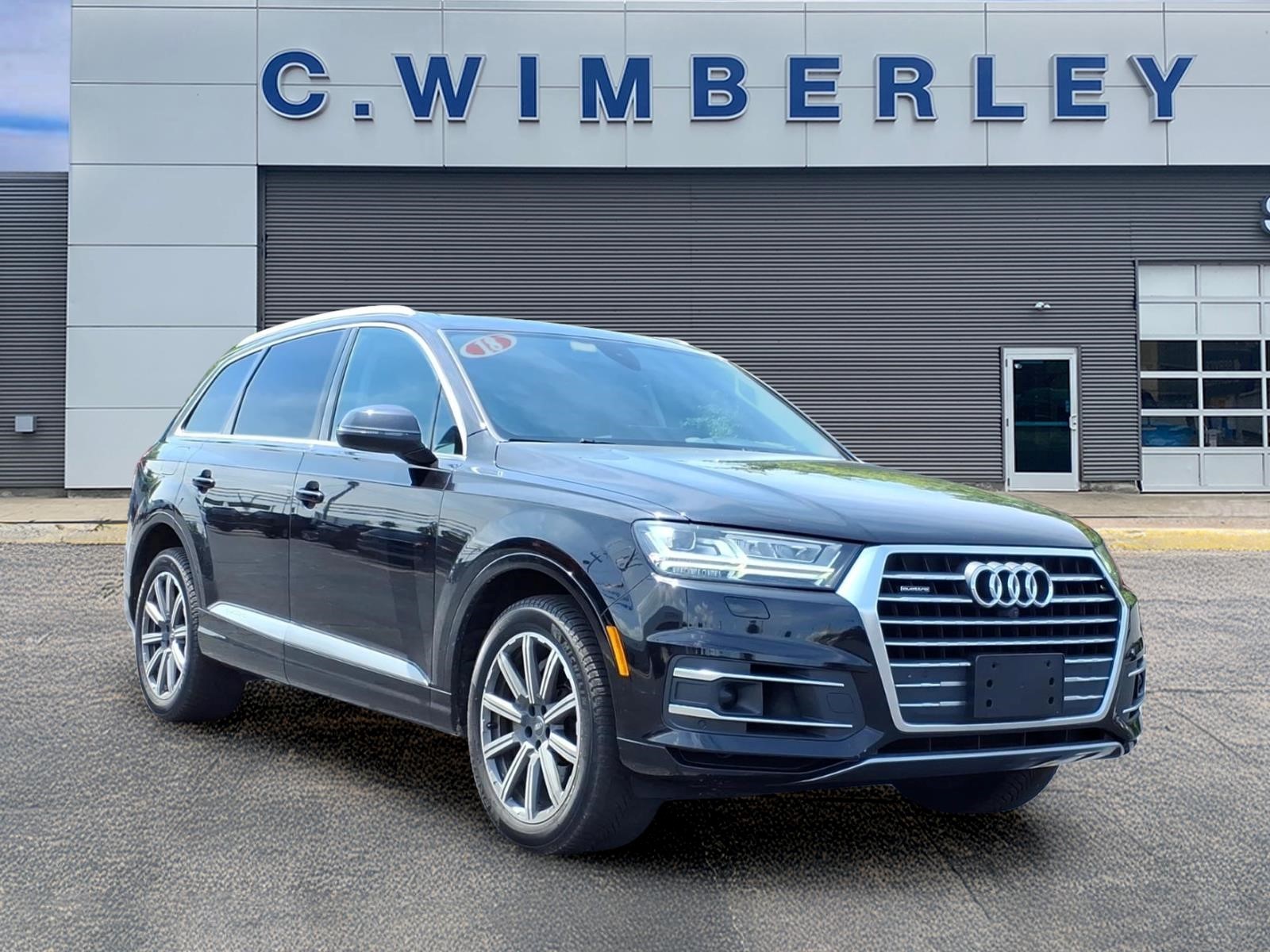 Black 2018 Audi Q7 SUV / Crossover 8-Speed Automatic
