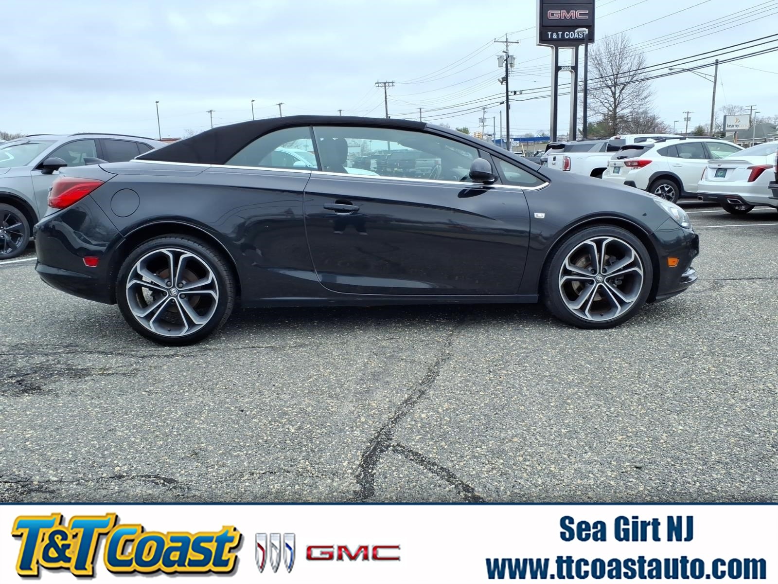 Black 2016 Buick Cascada Premium FWD Convertible Front-Wheel Drive 6-Speed Automatic Overdrive