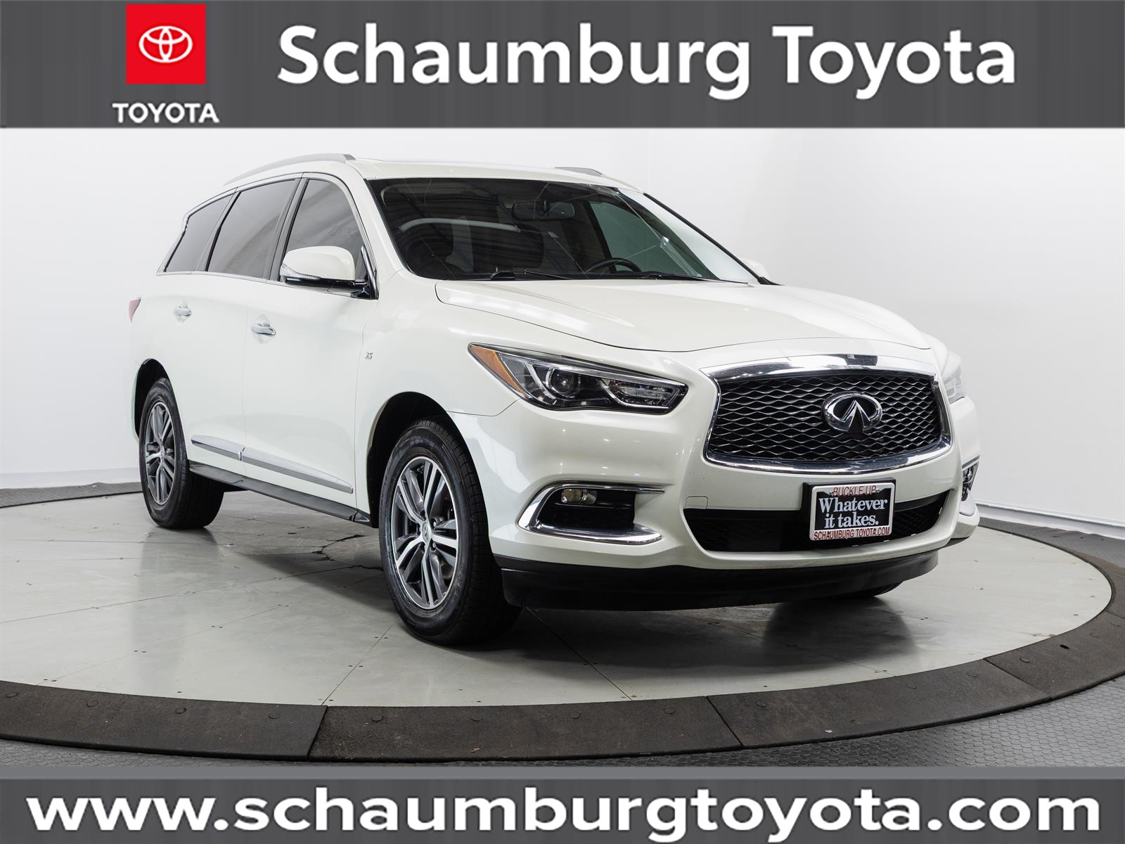 Majestic White 2017 INFINITI QX60 AWD SUV / Crossover All-Wheel Drive Automatic