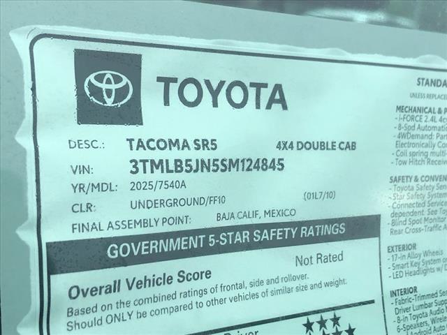 2025 Toyota Tacoma SR5 V6