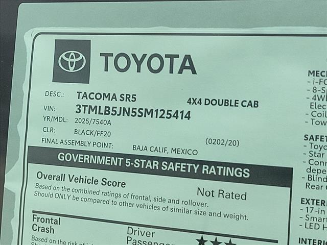 2025 Toyota Tacoma SR5 V6