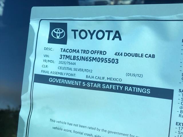 2025 Toyota Tacoma TRD Off-Road V6