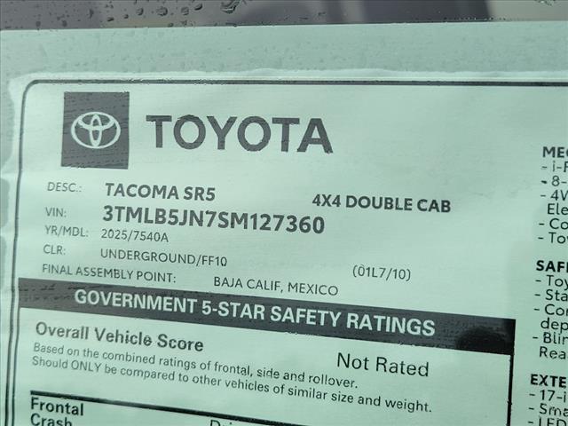 2025 Toyota Tacoma SR5 V6