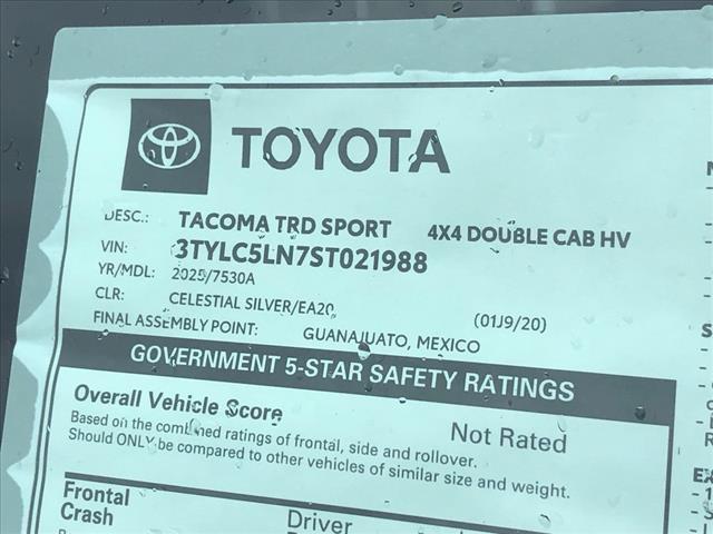 2025 Toyota Tacoma TRD Sport