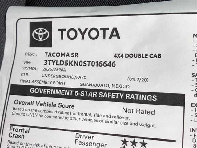 2025 Toyota Tacoma SR V6