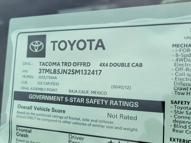 2025 Toyota Tacoma TRD Off-Road V6