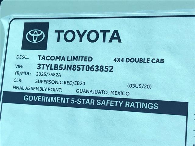 2025 Toyota Tacoma Limited V6