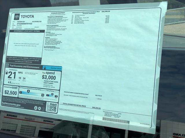 2025 Toyota Tacoma SR V6