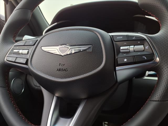2025 Genesis G70 SEVILLA RED/OBSIDIAN BLAC