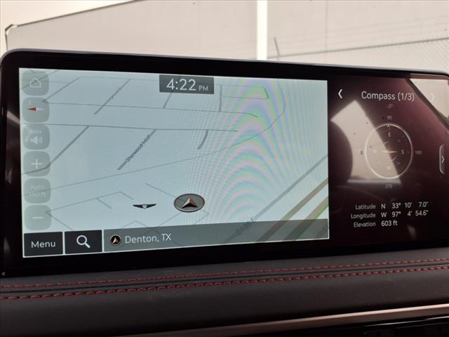 2025 Genesis G70 SEVILLA RED/OBSIDIAN BLAC