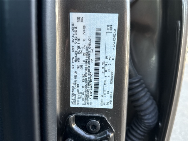 2019 Ford F-150 XLT