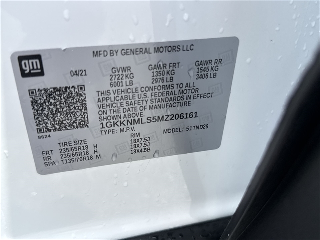 2021 GMC Acadia SLT