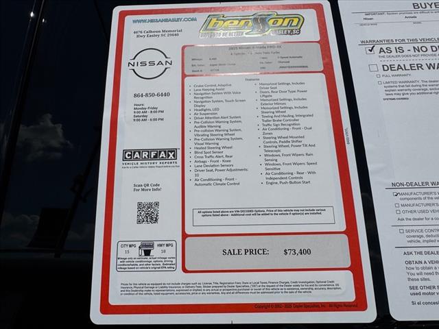 2025 Nissan Armada PRO-4X