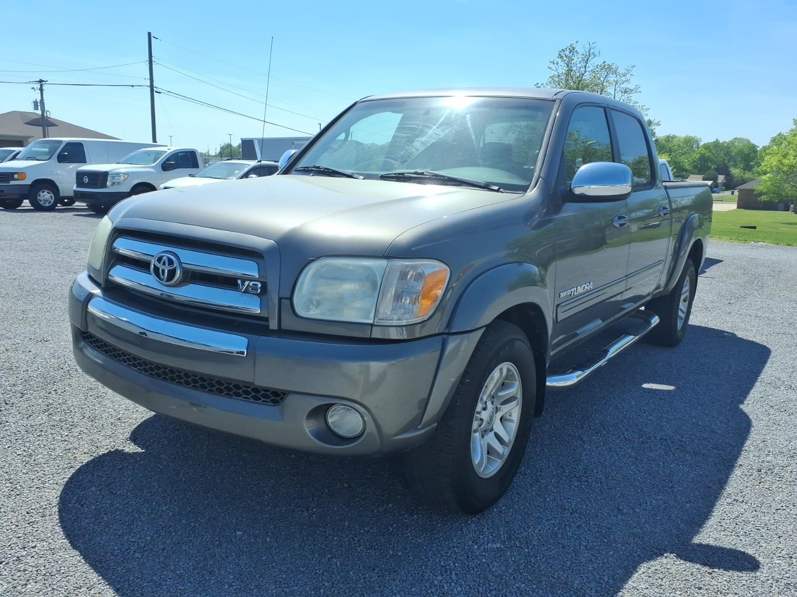 Phantom Gray Pearl 2006 Toyota Tundra SR5 4dr Double Cab SB Pickup Truck Rear-Wheel Drive 5-Speed Automatic