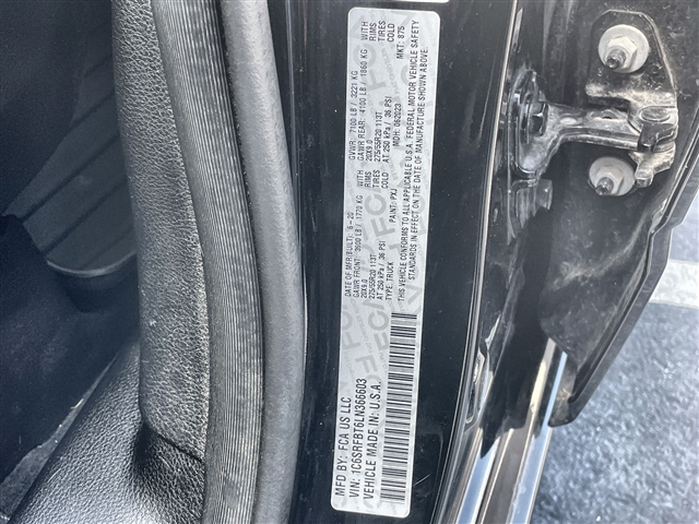 2020 RAM 1500 Big Horn