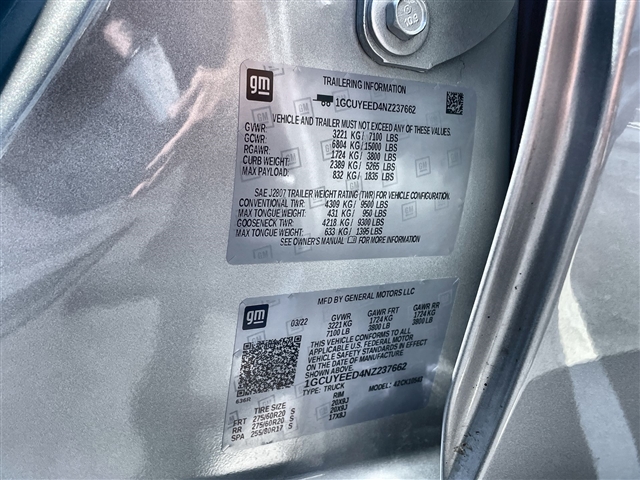 2022 Chevrolet Silverado 1500 Limited RST