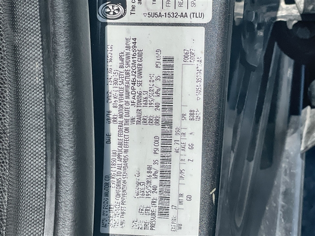 2016 Ford Fiesta SE