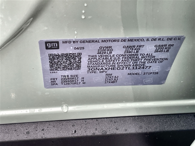 2026 Chevrolet Equinox LT