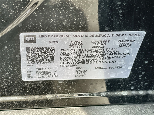 2026 Chevrolet Equinox LT