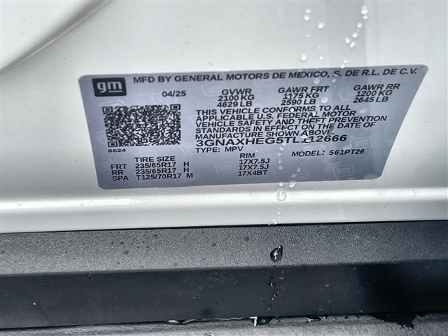 2026 Chevrolet Equinox LT
