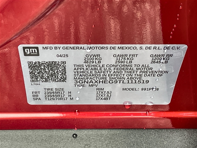 2026 Chevrolet Equinox LT
