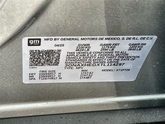 2026 Chevrolet Equinox LT