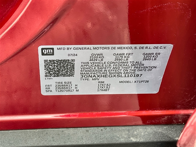 2025 Chevrolet Equinox LT