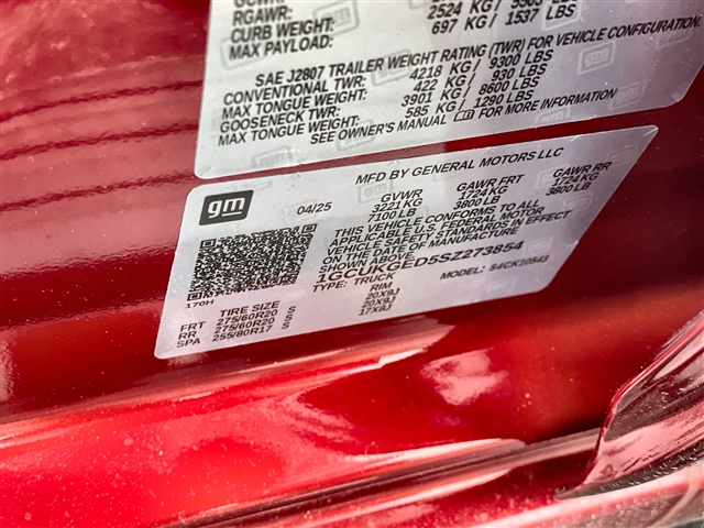 2025 Chevrolet Silverado 1500 LTZ