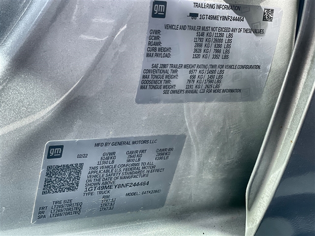 2022 GMC Sierra 2500HD SLE