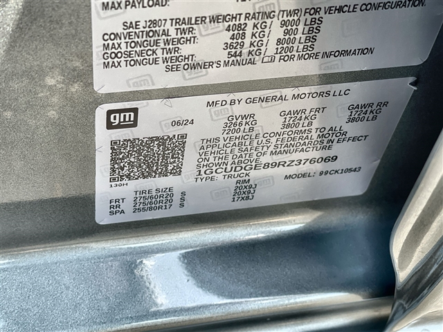2024 Chevrolet Silverado 1500 LTZ