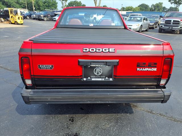 1984 Dodge Rampage Base