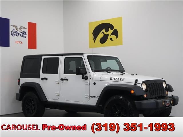 2017 Jeep Wrangler Unlimited Willys Wheeler W  D13845