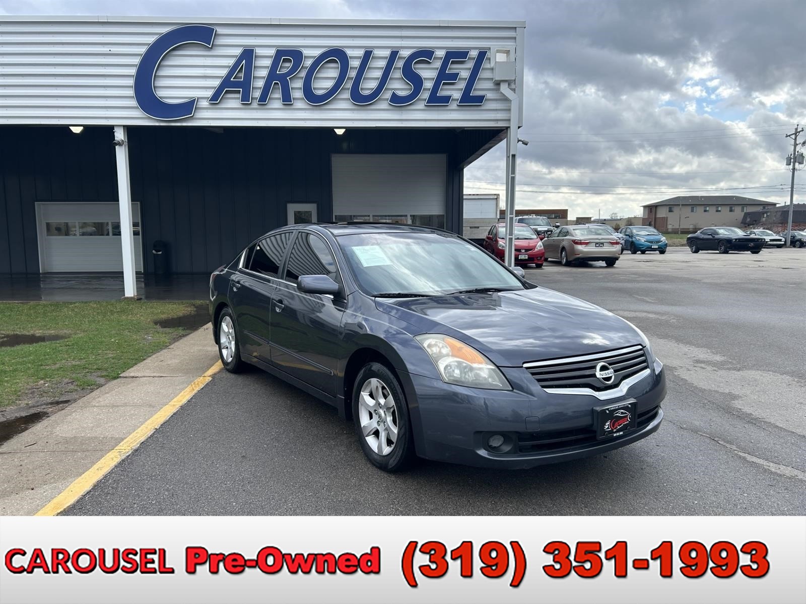 Dark Slate Metallic 2009 Nissan Altima 2.5 SL Sedan Front-Wheel Drive Continuously Variable Transmission