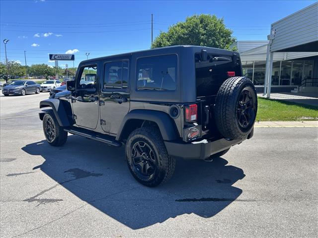 2016 Jeep Wrangler Unlimited Willys Wheeler W:D13808