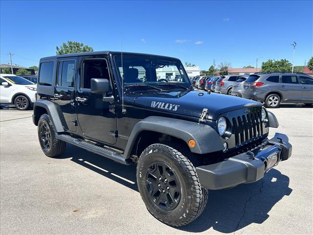 2016 Jeep Wrangler Unlimited Willys Wheeler W:D13808