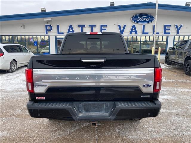 Preowned 2020 FORD F-150 Platinum for sale by Platte Valley Auto Mart Kearney in Kearney, NE
